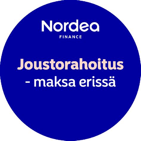 nordea rahoitus eräpäivää.